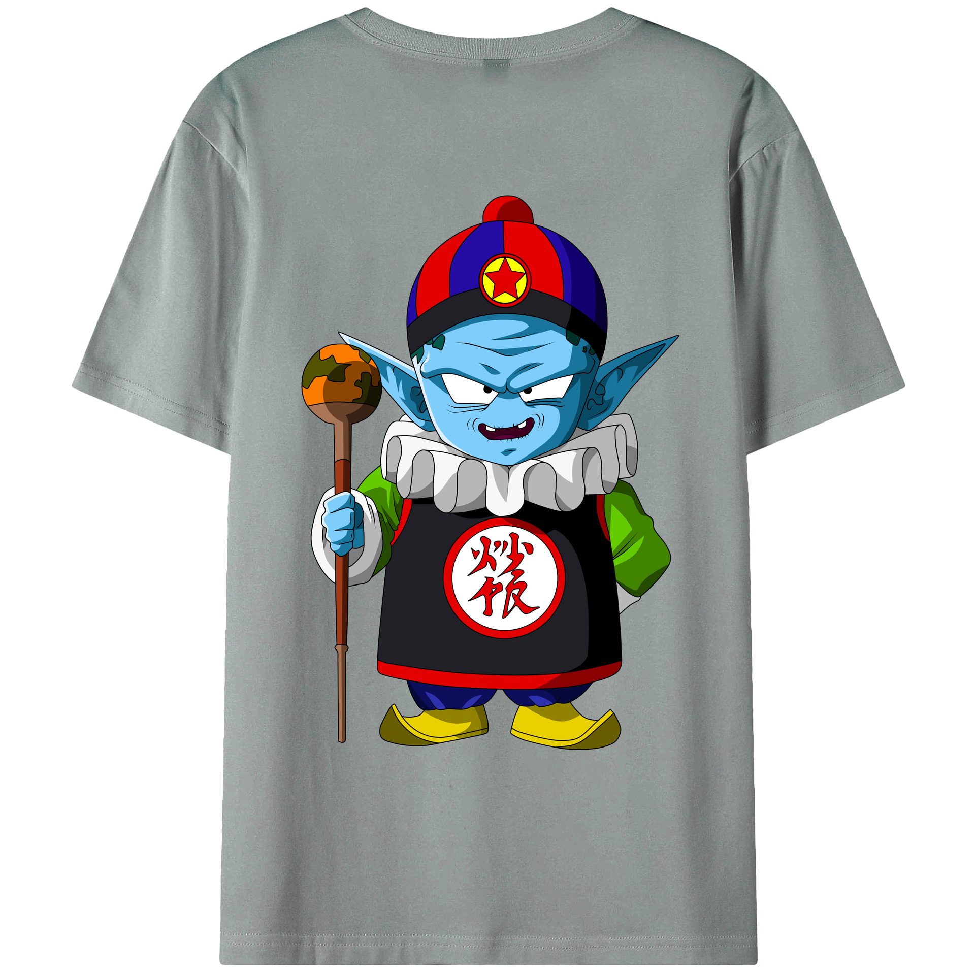 （画像用） ドラゴンボール DRAGON BALL 綿100％ メンズ半袖Tシャツ（バックプリント） 通気性